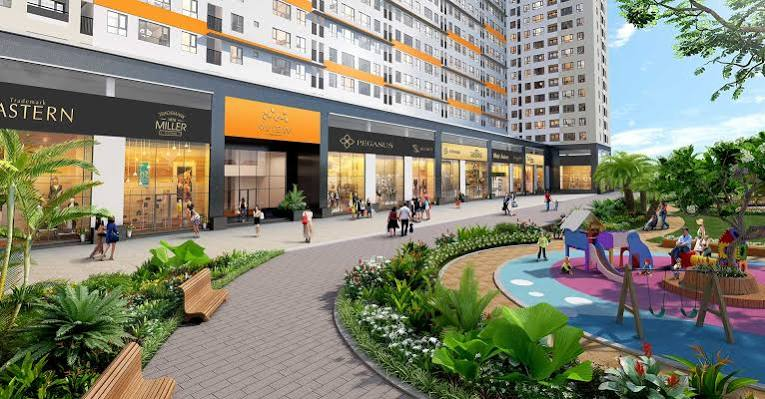  Khu mua sắm thương mại, Shophouse khối đế