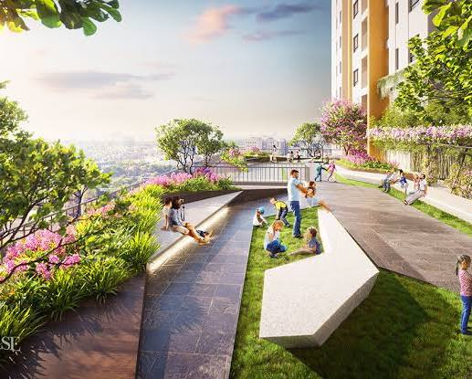 Sky Garden (Vườn trên không) và Khu BBQ