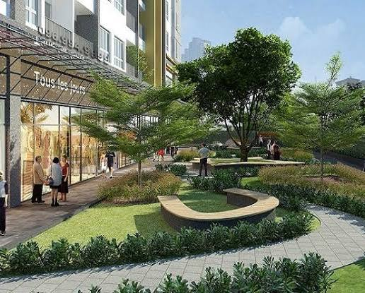 Sảnh đón và Chuỗi Shophouse thương mại tiện lợi