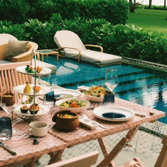 Dịch vụ tiệc nướng BBQ phục vụ tại sân vườn Villa