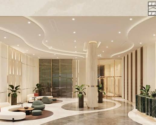 Sảnh đón đón khách Luxury Lobby (Khối đế)