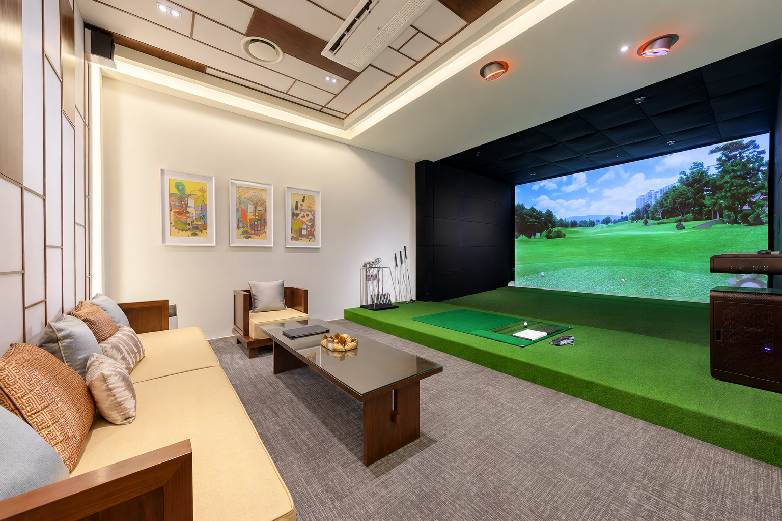 Phòng golf giả lập