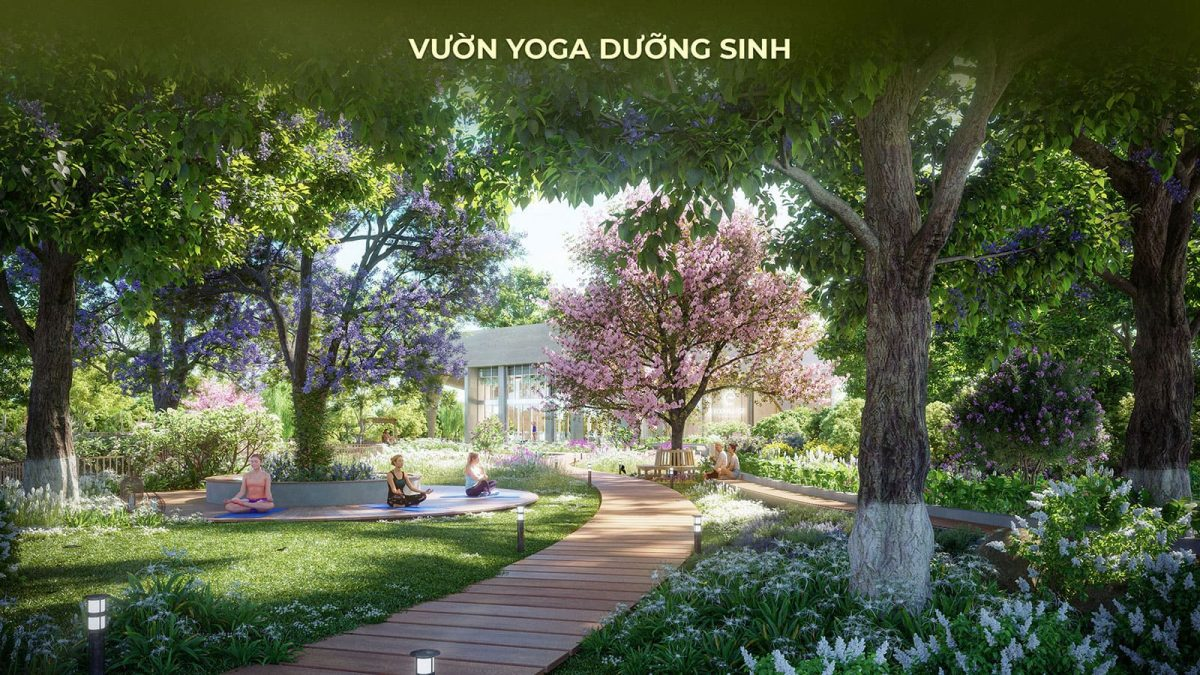 Khu vườn yoga dưỡng sinh 