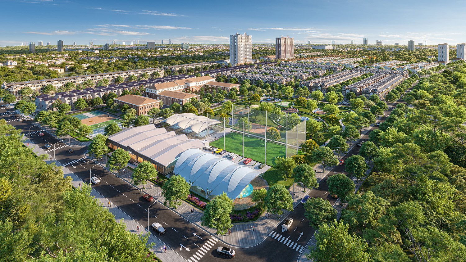Công viên thể thao 20.000m2