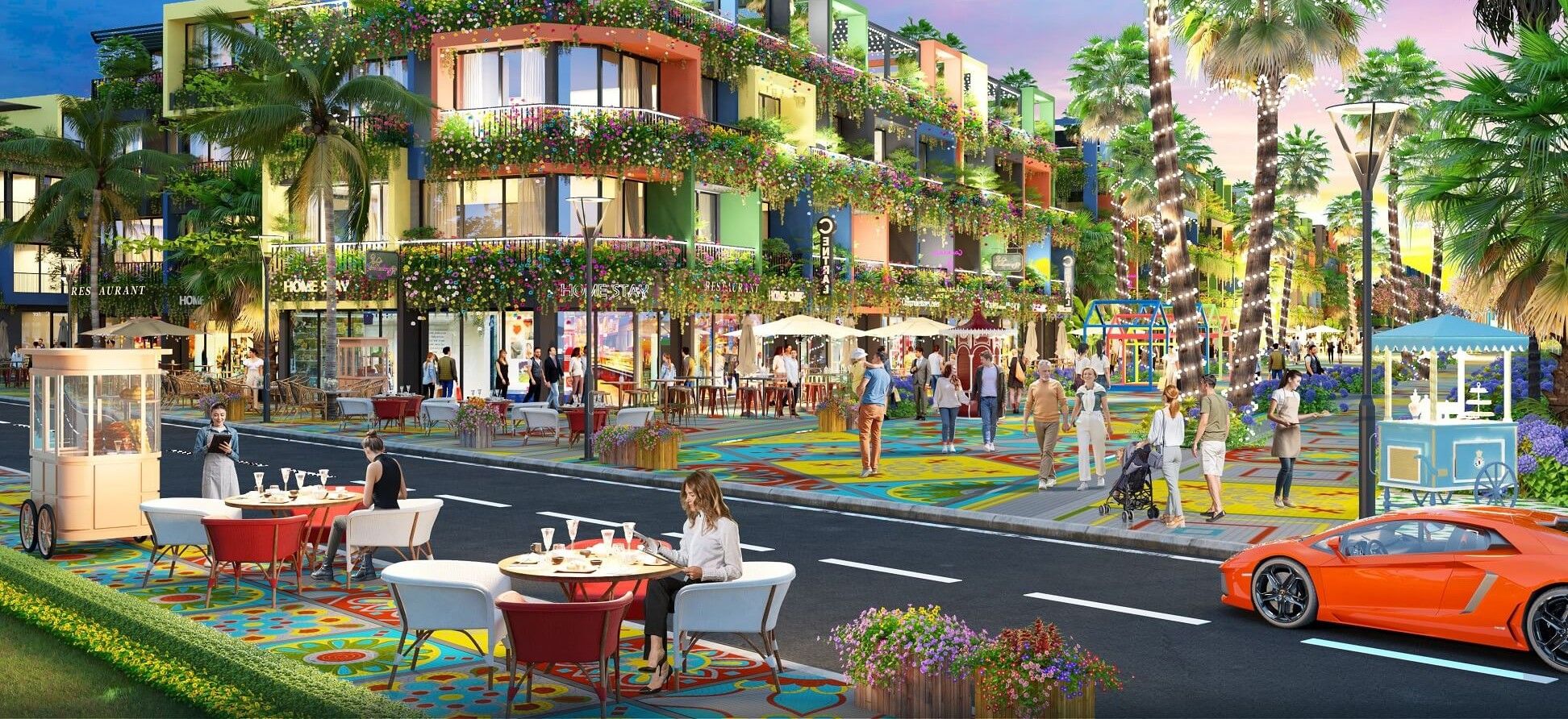 Không gian để nhiều thế hệ cùng lớn lên