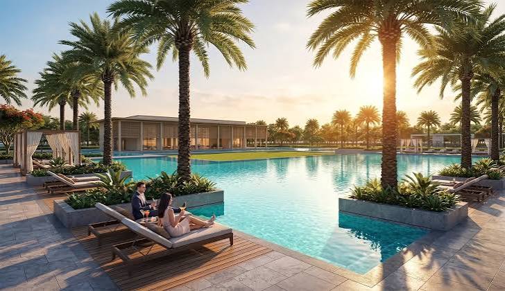 Bể bơi rộng lớn Forestia Park Phố Nối