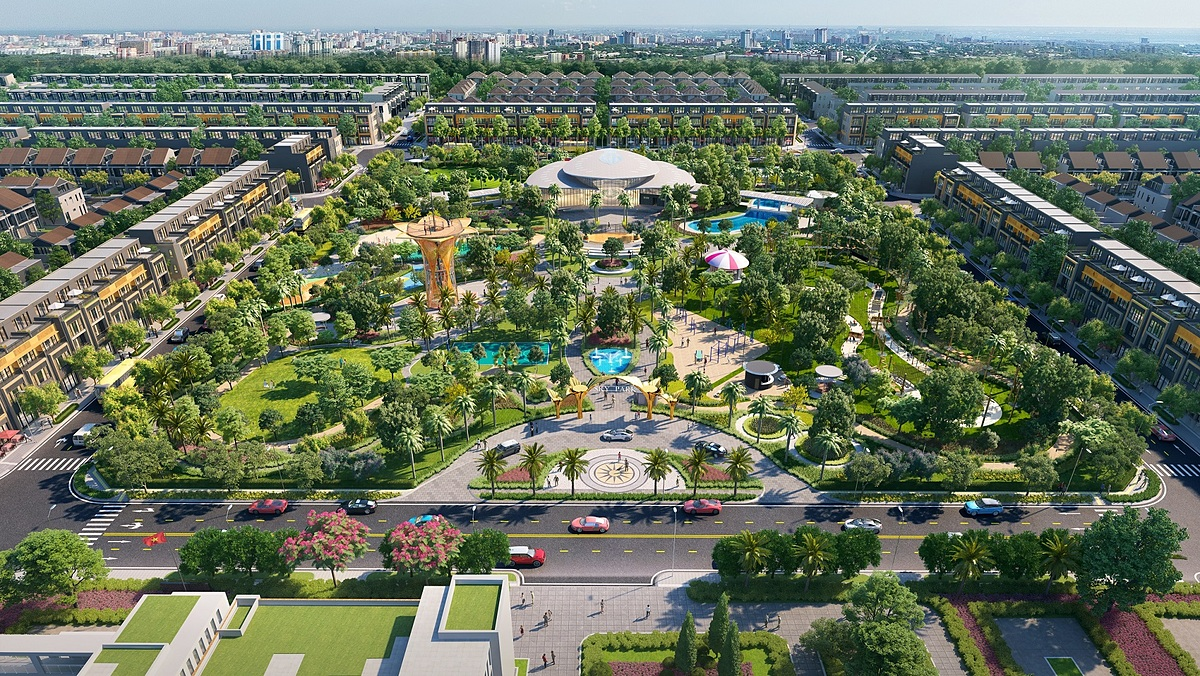 Công viên trung tâm Gem Sky Park (3ha)