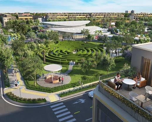 Vườn mê cung xanh mát (Green Maze)