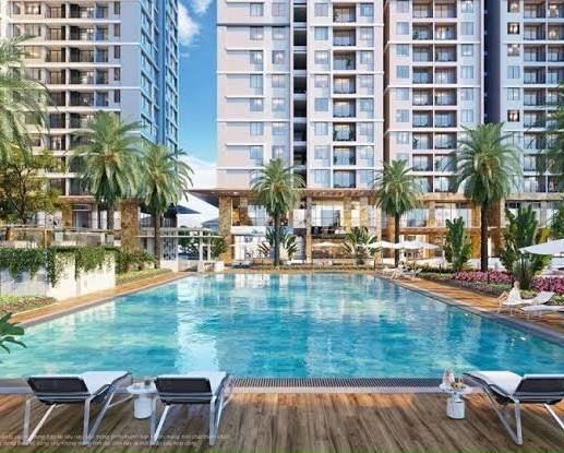 Bể bơi nội khu phong cách Resort cao cấp