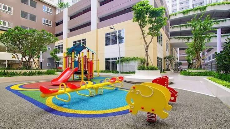 Khu vui chơi trẻ em sắc màu