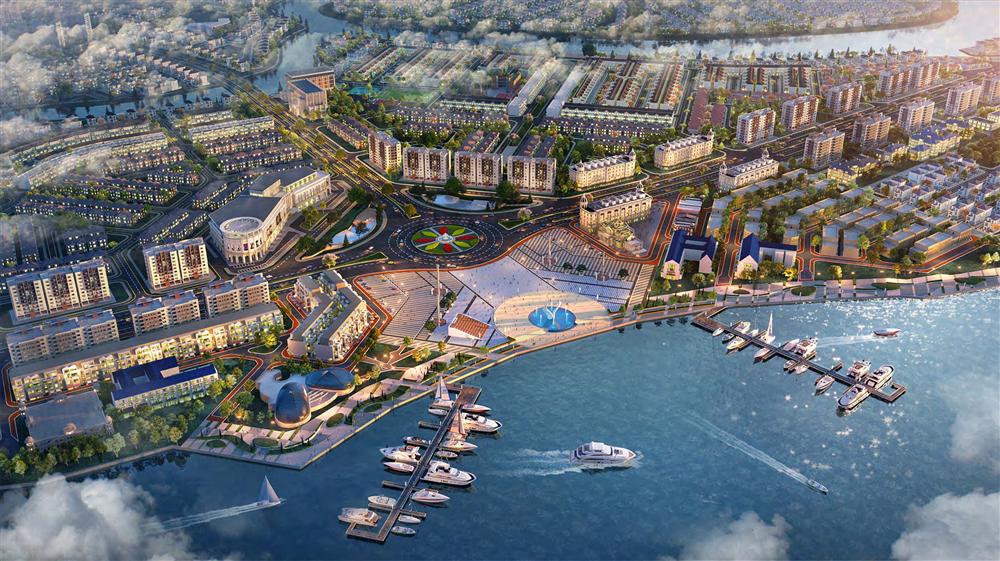 Bến du thuyền 5 sao quốc tế (100 ha)