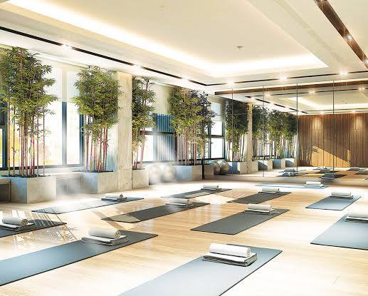 Phòng Gym & Yoga ngập tràn ánh sáng