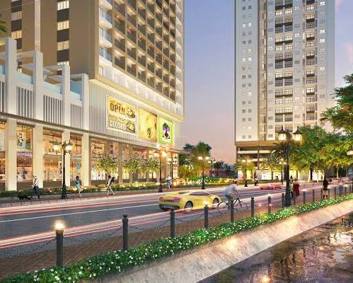 Trung tâm thương mại & Shophouse khối đế
