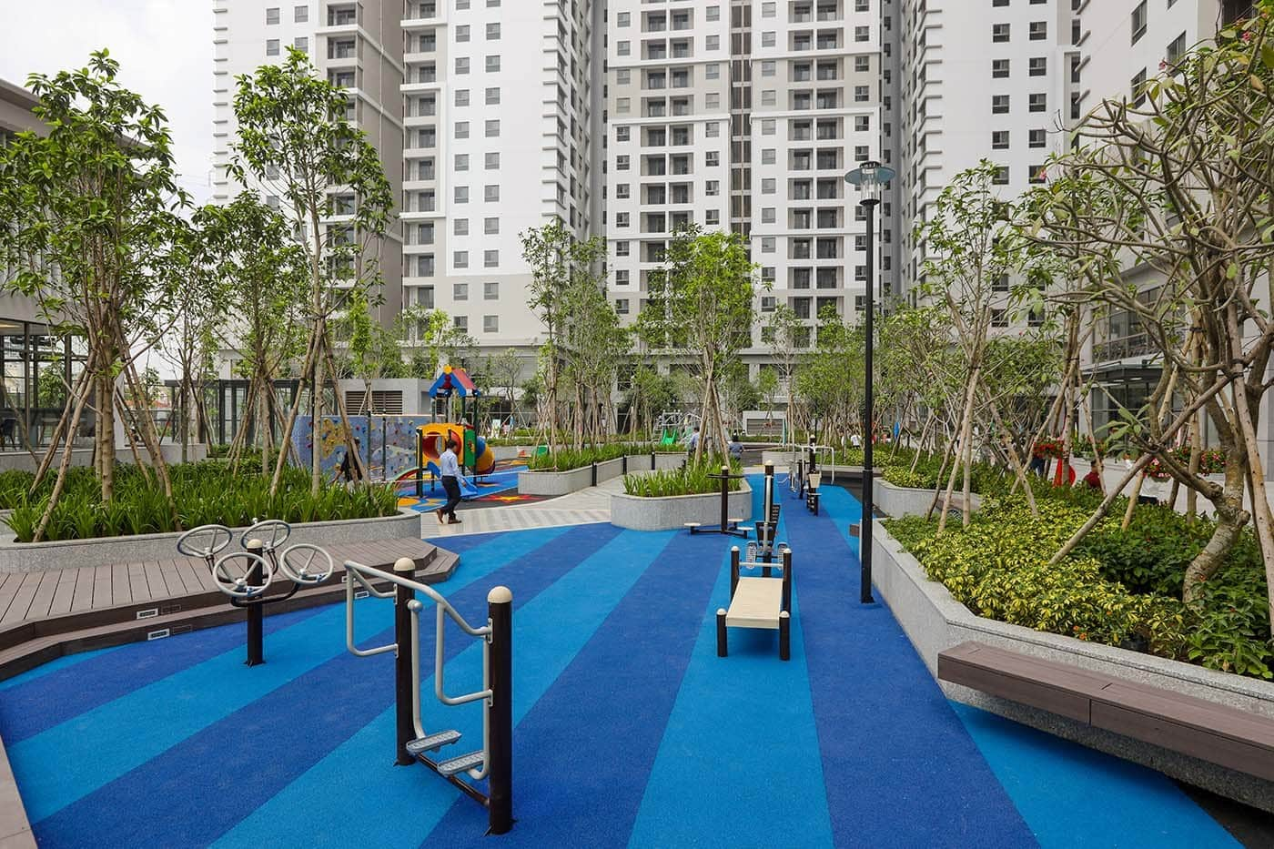 Sân tập thể thao ngoài trời