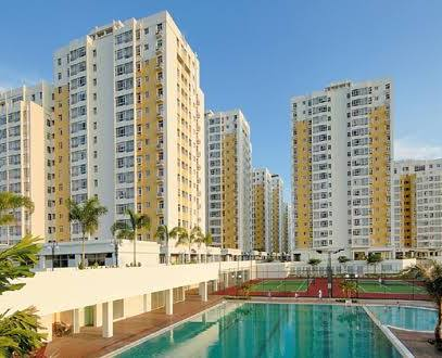 Trục hành lang đi bộ lộ thiên tầng 2