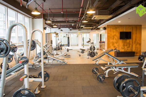 Phòng tập gym cao cấp