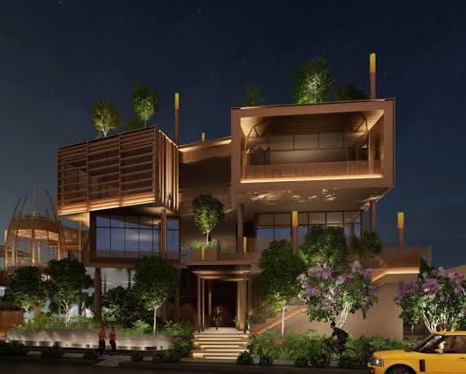 Nhà câu lạc bộ The Canopy Clubhouse độc bản