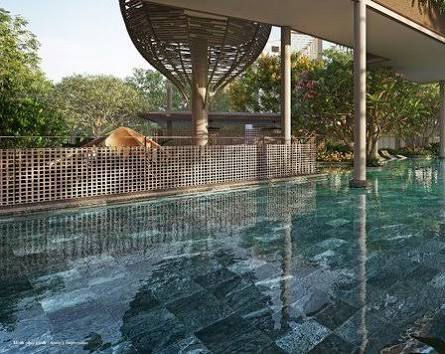 Hồ bơi vô cực & Thác nước nghệ thuật