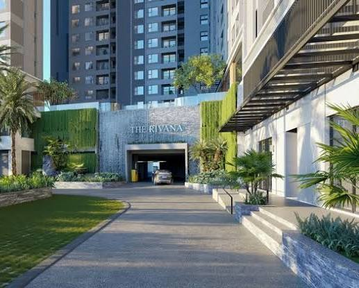 Thác nước cảnh quan & Sảnh đón phong cách Resort