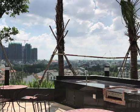  Khu vực BBQ ngoài trời thoáng đãng