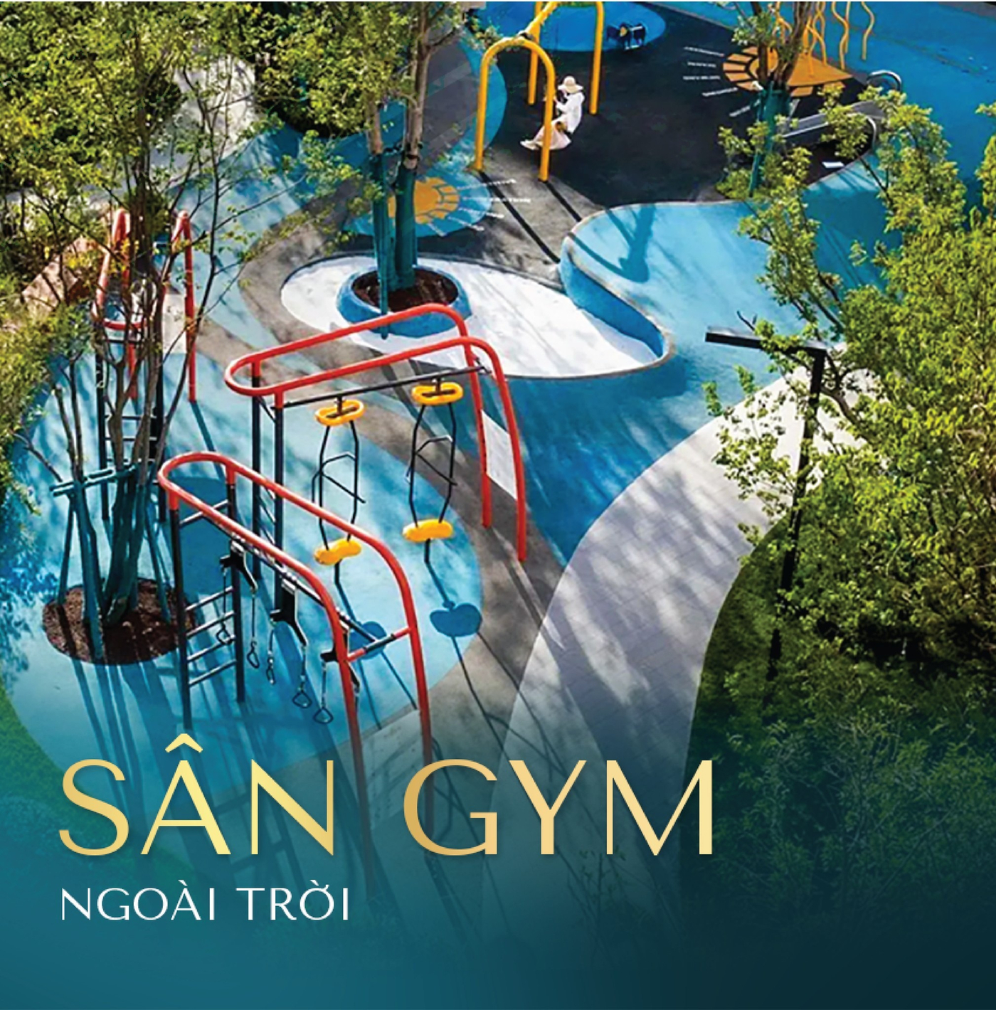 Sân gym ngoài trời