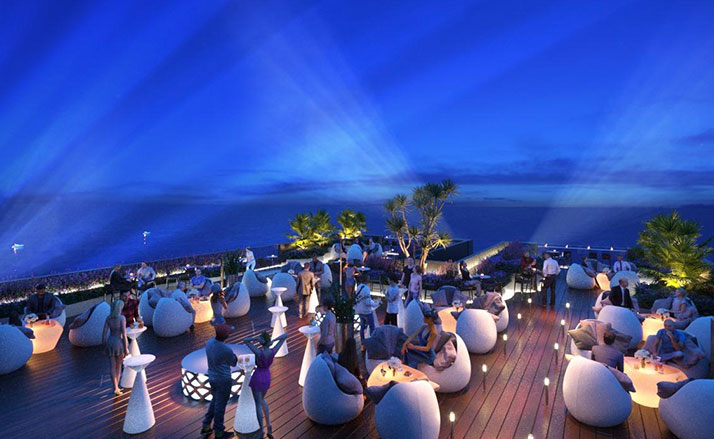 Skybar sân thượng